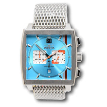 Load image into Gallery viewer, Invicta S1 Rally Cuadro Monaco Men's 45mm GMT Mesh Bracelet Chrono Watch 47245-Klawk Watches
