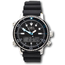 Load image into Gallery viewer, Invicta Pro Diver Men's 46.5mm Black Dual Time Digital Ana-Digi Watch 48367-Klawk Watches