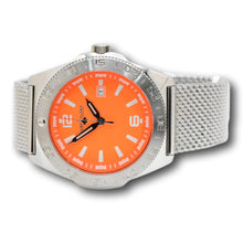 Load image into Gallery viewer, Chase Durer By Invicta Mens 45mm Orange Super Nova Glow Mesh Band Watch CDW-0180-Klawk Watches