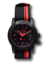 Load image into Gallery viewer, Glycine Airman Worldtimer Men's 42mm SWISS MADE Quartz Double Black Watch GL1037-Klawk Watches