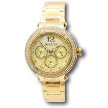 Load image into Gallery viewer, Invicta Bolt Luxe Women's 37mm Gold MOP Dial Watch 202 Crystals 48113-Klawk Watches
