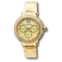 Load image into Gallery viewer, Invicta Bolt Luxe Women's 37mm Gold MOP Dial Watch 202 Crystals 48113-Klawk Watches