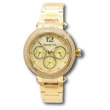 Load image into Gallery viewer, Invicta Bolt Luxe Women's 37mm Gold MOP Dial Watch 202 Crystals 48113-Klawk Watches