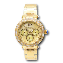 Load image into Gallery viewer, Invicta Bolt Luxe Women's 37mm Gold MOP Dial Watch 202 Crystals 48113-Klawk Watches