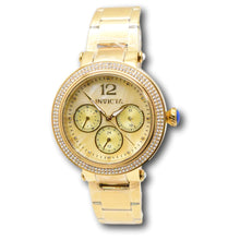 Load image into Gallery viewer, Invicta Bolt Luxe Women's 37mm Gold MOP Dial Watch 202 Crystals 48113-Klawk Watches