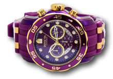 Load image into Gallery viewer, Invicta Pro Diver Men's 48mm Dark Purple Silicone Chronograph Watch 40933-Klawk Watches