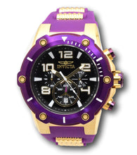 Load image into Gallery viewer, Invicta Speedway Viper Men's 52mm Gold and Purple Chronograph Watch 40895-Klawk Watches