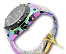 Load image into Gallery viewer, Invicta Aviator 24-hour Dual Time Men's 50mm Iridescent Rainbow Watch 40269-Klawk Watches