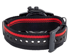 Load image into Gallery viewer, Glycine Airman Worldtimer Men's 42mm SWISS MADE Quartz Double Black Watch GL1037-Klawk Watches