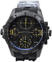 Load image into Gallery viewer, Invicta Coalition Forces Sniper Mens 50mm 4-Time Zones Triple Black Watch 31140-Klawk Watches