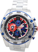Load image into Gallery viewer, Invicta Marvel Captain America Limited Edition Men's 52mm Chrono Watch 32501-Klawk Watches