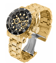 Load image into Gallery viewer, Invicta Coalition Forces Night Hawk Men's 52mm Gold & Black Chrono Watch 32720