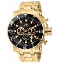 Load image into Gallery viewer, Invicta Coalition Forces Night Hawk Men's 52mm Gold & Black Chrono Watch 32720