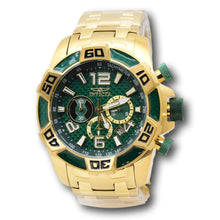 Load image into Gallery viewer, Invicta Pro Diver Scuba 50mm Green Dial Gold Carbon Fiber Chronograph Watch