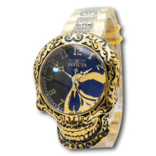 Load image into Gallery viewer, Invicta Artist Series Skull Men's 50mm Gold Skeleton Quartz Watch 35109-Klawk Watches
