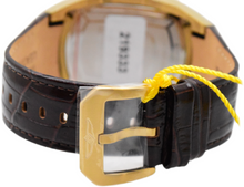 Load image into Gallery viewer, Invicta Lupah Abalone Dial Mens 47mm GMT Day/Date Quartz Watch 35193 Brown Strap-Klawk Watches