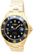 Load image into Gallery viewer, Invicta Pro Diver Automatic 35726 Men's 47mm Darkest Blue Gold Watch 35726-Klawk Watches