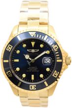 Load image into Gallery viewer, Invicta Pro Diver Automatic 35726 Men's 47mm Darkest Blue Gold Watch 35726