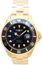 Load image into Gallery viewer, Invicta Pro Diver Automatic 35726 Men's 47mm Darkest Blue Gold Watch 35726