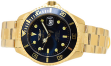 Load image into Gallery viewer, Invicta Pro Diver Automatic 35726 Men's 47mm Darkest Blue Gold Watch 35726