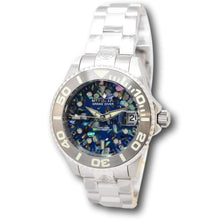 Load image into Gallery viewer, Invicta Pro Diver Automatic Women's 38mm Blue Mosaic Dial Silver Watch 35761-Klawk Watches