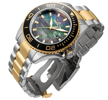 Load image into Gallery viewer, Invicta Pro Diver Men's Black Mother of Pearl Dial Two Tone Gold Quartz Watch