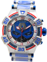 Load image into Gallery viewer, Invicta Marvel Captain America Men's 52mm Limited Blue Carbon Fiber Watch 38367-Klawk Watches