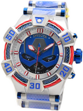 Load image into Gallery viewer, Invicta Marvel Captain America Men's 52mm Limited Blue Carbon Fiber Watch 38367-Klawk Watches