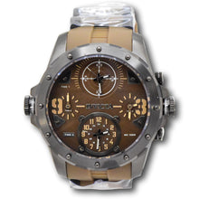 Load image into Gallery viewer, Invicta Coalition Forces Sniper Mens 50mm 4-Time Zone Brown Military Watch 39357-Klawk Watches