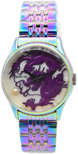 Load image into Gallery viewer, Invicta Purple Dragon MOP Automatic Women's 38mm Iridescent Rainbow Watch 39863