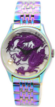 Load image into Gallery viewer, Invicta Purple Dragon MOP Automatic Women's 38mm Iridescent Rainbow Watch 39863