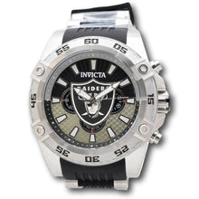Load image into Gallery viewer, Invicta NFL Las Vegas Raiders Men's 52mm Carbon Fiber Chronograph Watch 41982