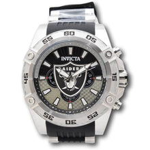 Load image into Gallery viewer, Invicta NFL Las Vegas Raiders Men's 52mm Carbon Fiber Chronograph Watch 41982