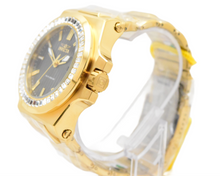 Load image into Gallery viewer, Invicta Akula Marquis Baguette Men's 58mm Swiss Quartz Gold Crystals Watch 43389-Klawk Watches