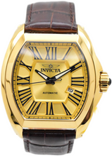 Load image into Gallery viewer, Invicta Pro Diver Automatic Golden Classic Men's 48mm Brown Leather Watch 44509-Klawk Watches