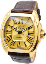 Load image into Gallery viewer, Invicta Pro Diver Automatic Golden Classic Men's 48mm Brown Leather Watch 44509-Klawk Watches