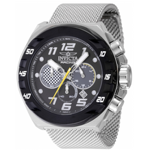 Load image into Gallery viewer, Invicta Racing Men's 48mm Black Stainless Mesh Bracelet Chronograph Watch 47203-Klawk Watches