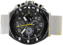 Load image into Gallery viewer, Invicta Racing Men's 48mm Black Stainless Mesh Bracelet Chronograph Watch 47203-Klawk Watches