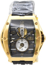 Load image into Gallery viewer, Invicta S1 Rally Diablo Racing RPM Men's 50mm Black Gold Quartz Watch 47386-Klawk Watches