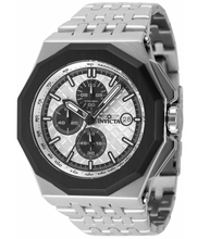 Load image into Gallery viewer, Invicta Akula IronShard Men's 48mm Black Silver Chronograph Watch 47391