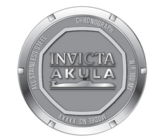 Load image into Gallery viewer, Invicta Akula IronShard Men's 48mm Black Silver Chronograph Watch 47391