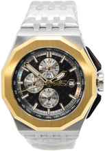Load image into Gallery viewer, Invicta Akula IronShard Men's 48mm Black Gold Chronograph Watch 47392-Klawk Watches