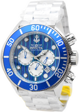 Load image into Gallery viewer, Invicta Pro Diver Stratex Blue Tex Dial Mens 51mm Quartz Chronograph Watch 47832-Klawk Watches