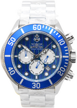 Load image into Gallery viewer, Invicta Pro Diver Stratex Blue Tex Dial Mens 51mm Quartz Chronograph Watch 47832-Klawk Watches