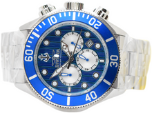 Load image into Gallery viewer, Invicta Pro Diver Stratex Blue Tex Dial Mens 51mm Quartz Chronograph Watch 47832-Klawk Watches