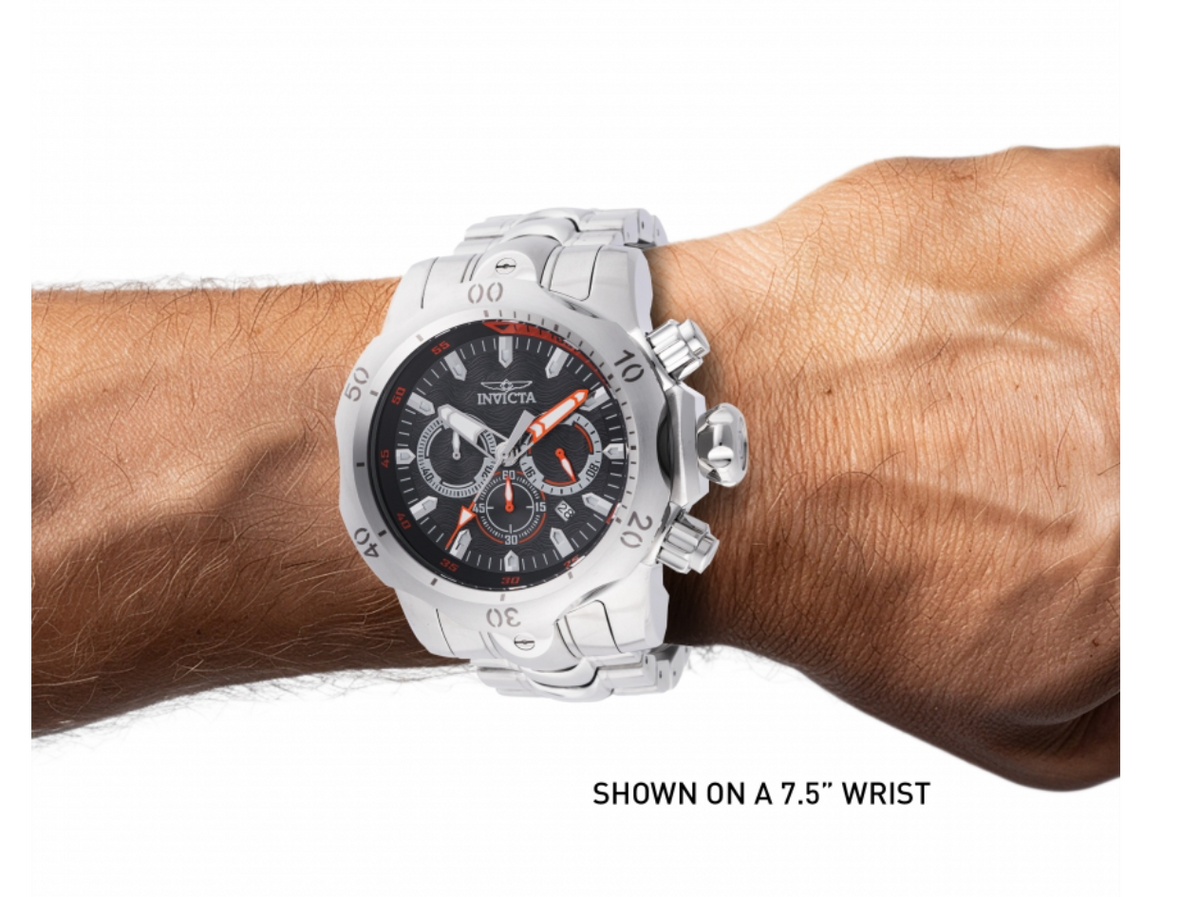Invicta Venom Mutant Men's 54mm Black Dial Quartz Chronograph