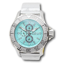 Load image into Gallery viewer, Invicta Deepwave Pro Diver 50mm Turquoise Dial Day Date Mesh Watch 48012