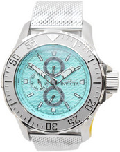 Load image into Gallery viewer, Invicta Deepwave Pro Diver 50mm Turquoise Dial Day Date Mesh Watch 48012