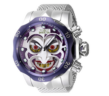 Load image into Gallery viewer, Invicta Venom Joker Men's 54mm Mesh Bracelet Swiss Chronograph Watch 48168-Klawk Watches