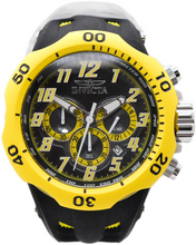 Load image into Gallery viewer, Invicta Venom Hydra Yellow Jacket Men's 52mm Silicone Chronograph Watch 48236-Klawk Watches